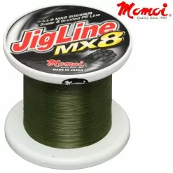 Momoi PE JigLine MX8 Moss Green 0,18MM