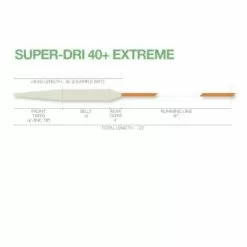 AIRFLO FORTY PLUS EXTREME FLY LINE WF6Fi -Zeebaarshengels Verkoopwinkel products 350 r40 wf info