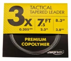 Airflo Tactical Tapered Leaders – 9ft 6X