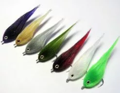 H2O Polar Fibre Streamer Brush 3inch ( Hotpink & Pink ) -Zeebaarshengels Verkoopwinkel products pfb flies