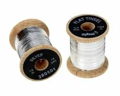 Sybai Flat Tinsel 0.8 Mm Silver